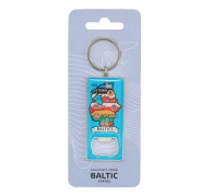 Baltijas valstu atslēgu piekariņš ar pudeļu attaisāmo Baltics